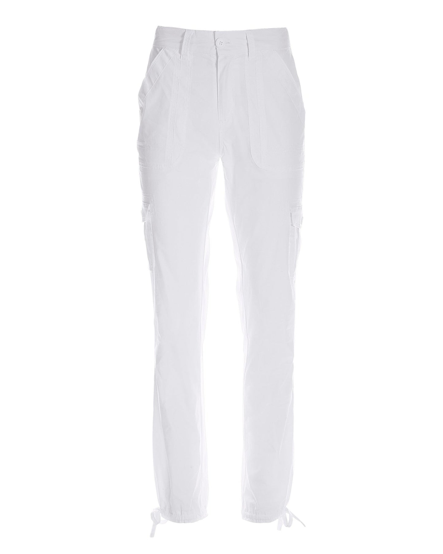 Convertible cargo pant White