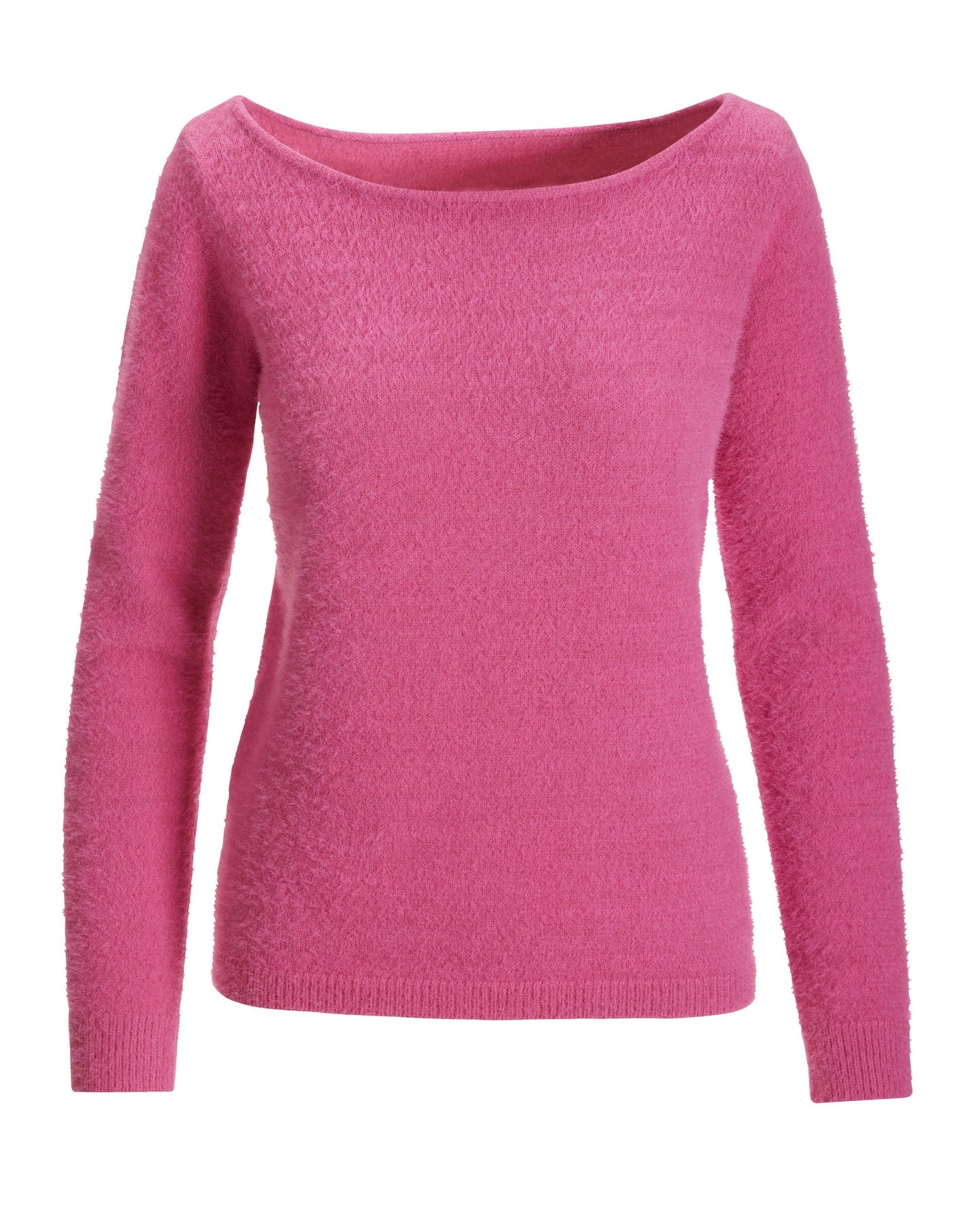 Plush Slouchy Sweater Phlox Pink
