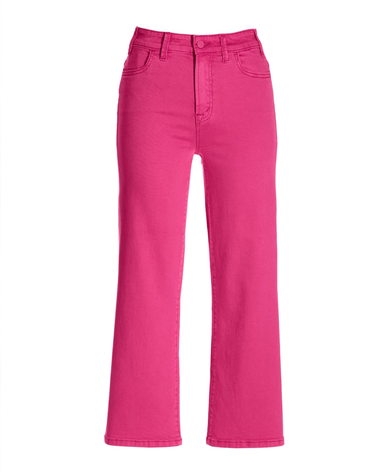Malibu Wide Leg Cropped Jean Very Berry