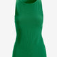 So Sexy High Neck Tank Knit Top Monaco Green