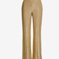Malibu Sequin Wide Leg Pant Champagne