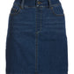 Proper Pull On Denim Skort Medium Wash