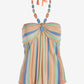 Embellished Halter Neck Sweater Multi