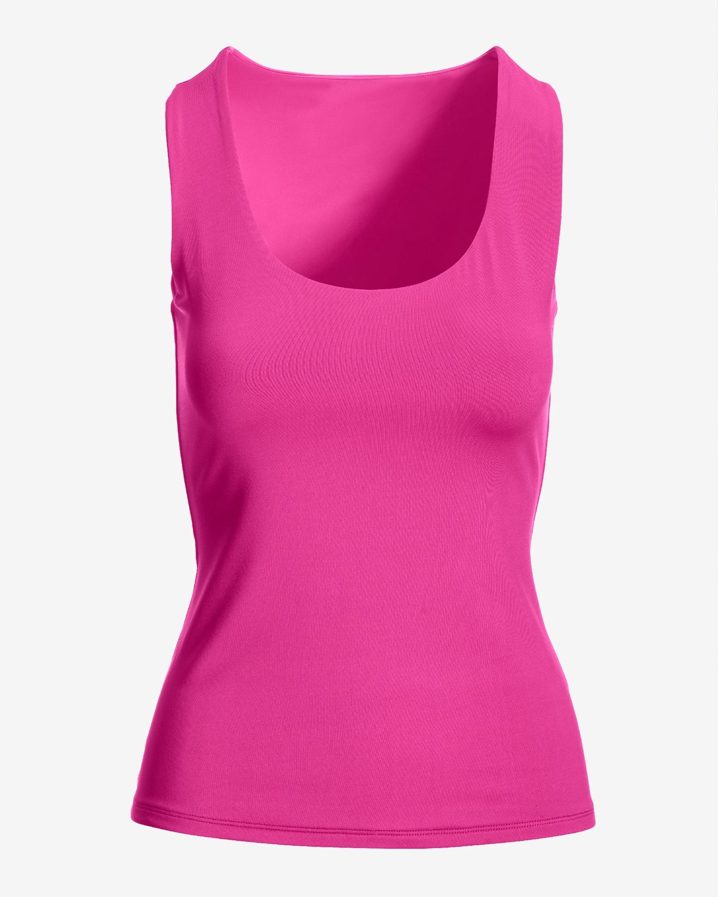 So Modern Scoop Neck Tank Top Pink