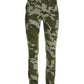 Camo Print Casual Jogger Pant Green Multi