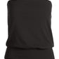 So Sexy Strapless Blouson Tube Top Black