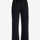 Cotton Comfort Wide Leg Lounge Pant Black