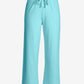 Cotton Comfort Wide Leg Lounge Pant Aqua Splash