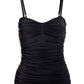 Ruched Sculpting Cami Black