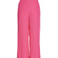 Malibu Linen Cropped Pant Shocking Pink