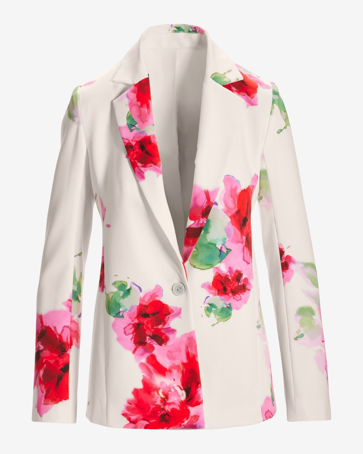 Painted Fleurs Relaxed Blazer Painted Fleurs