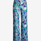 Malibu Print Wide Leg Pant Maldives Abstract