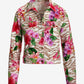 Cape Town Tropics Print Denim Jacket Cape Town Tropics