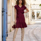 Velvet Pouch Maroon