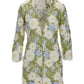 Daisy Floral Lace Hip-Length Duster Blue Multi