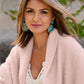 Turquoise Statement Earrings Blue Multi