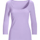 So Sexy Scoop Neck Top Lavender
