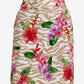 Print Pull-On Denim Skort Cape Town Tropics