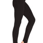 Knit Ponte Stirrup Legging Black