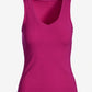So Essential Ribbed V Neck Tank Very Berry