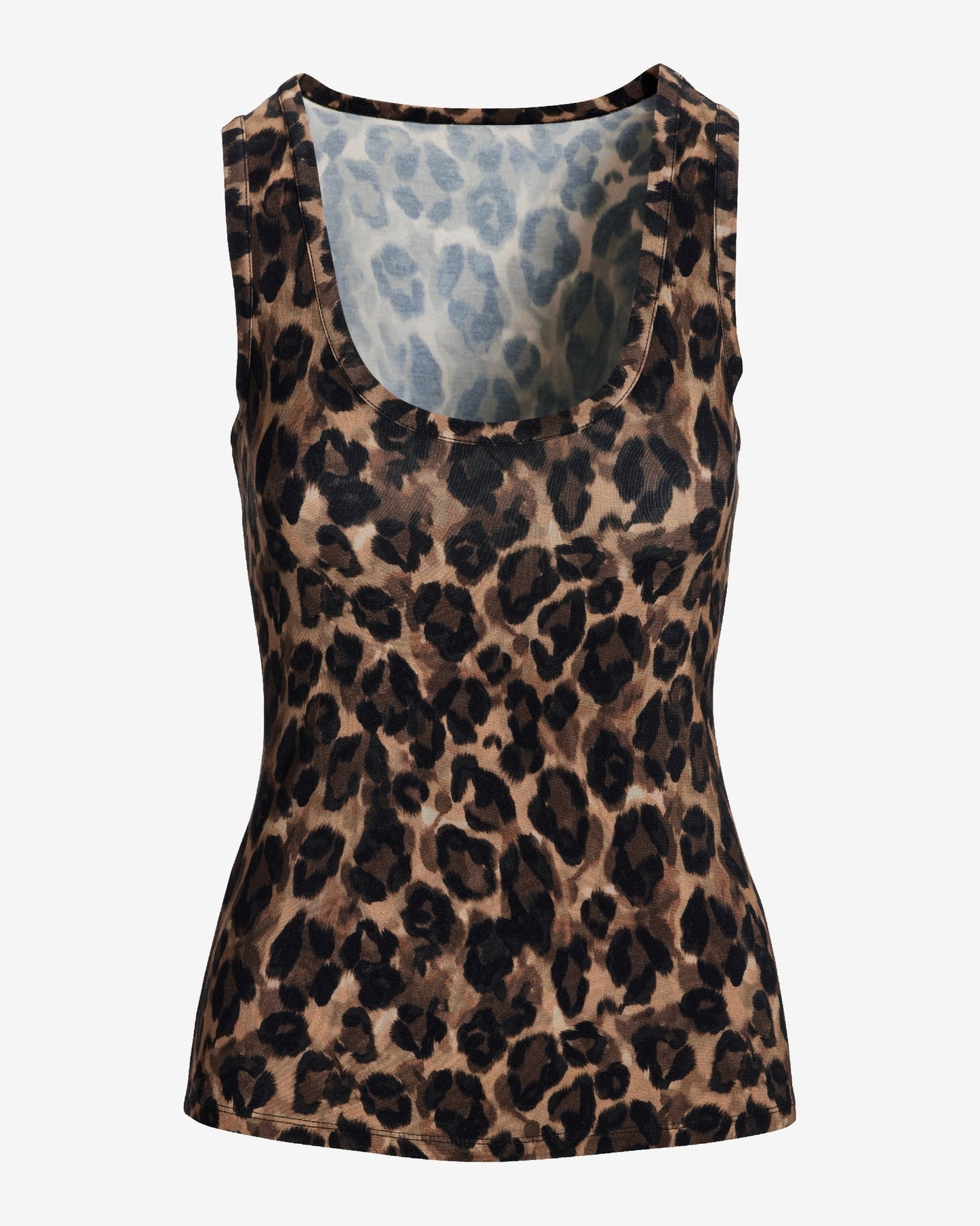 Printed So Effortless Tank Top Painted Cheetah