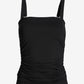 Swim Sense Square-Neck Tankini Top Proper Black