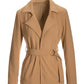 Beyond Travel Chic Wrap Jacket Camel