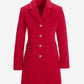Classic Tailored Coat Racing Red