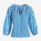 Brooke Stripe Shirt Blue Multi
